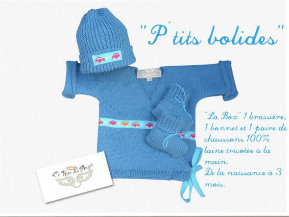 Brassière en laine bébé