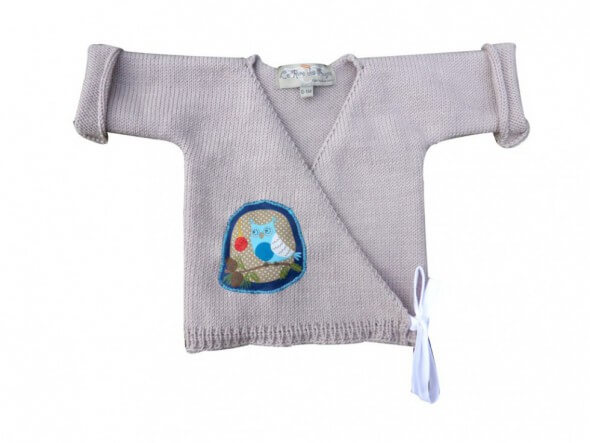 Brassière en laine bébé