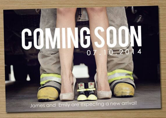 affiche film pour annoncer grossesse