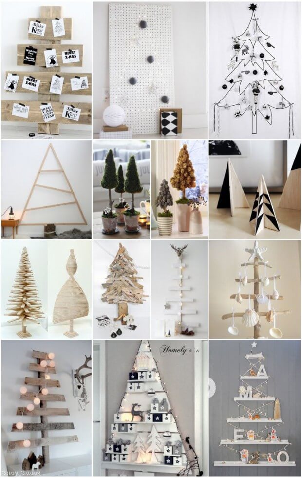 Un sapin de Noël sans sapin