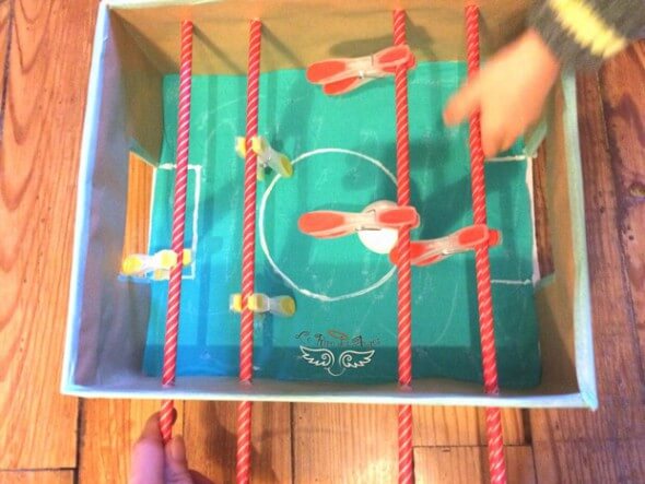 Baby foot de table DIY
