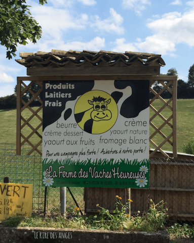 La ferme des vaches heureuses