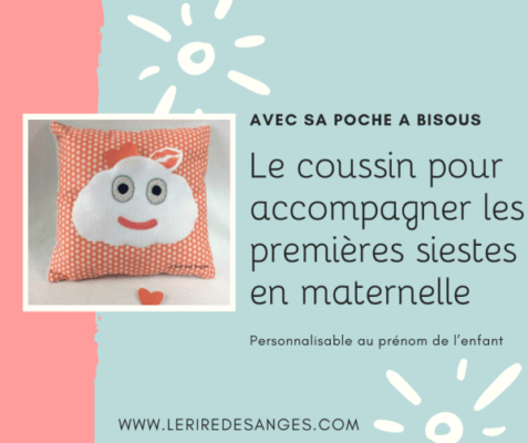 coussin doudou calin