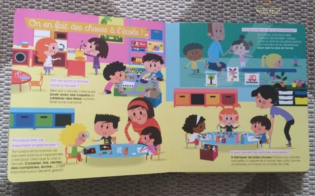 1er dis pourquoi? La maternelle