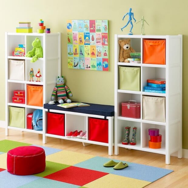 10 astuces de rangement de jouets