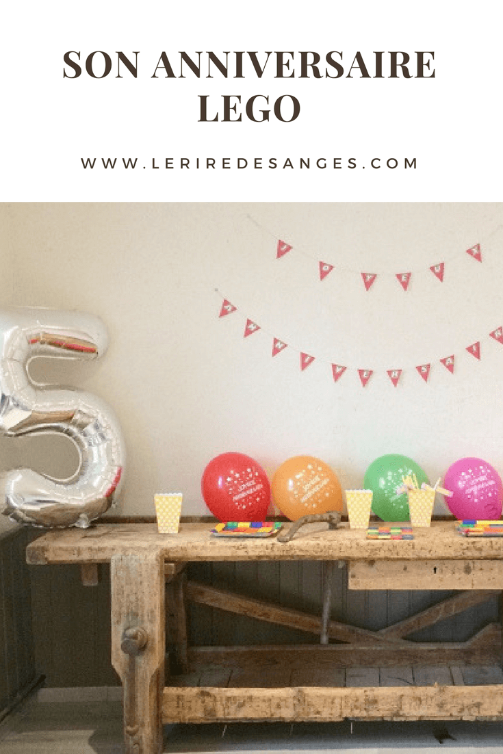 son anniversaire lego