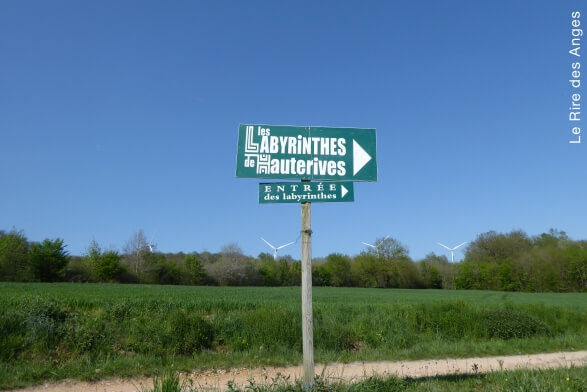 sentier pieds nus et labyrinthes