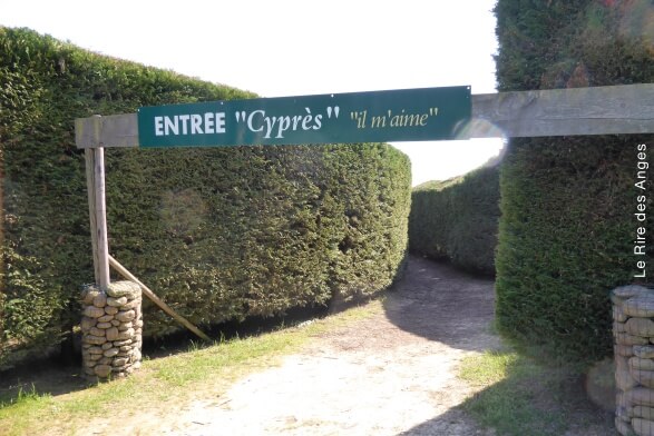 sentier pieds nus et labyrinthes