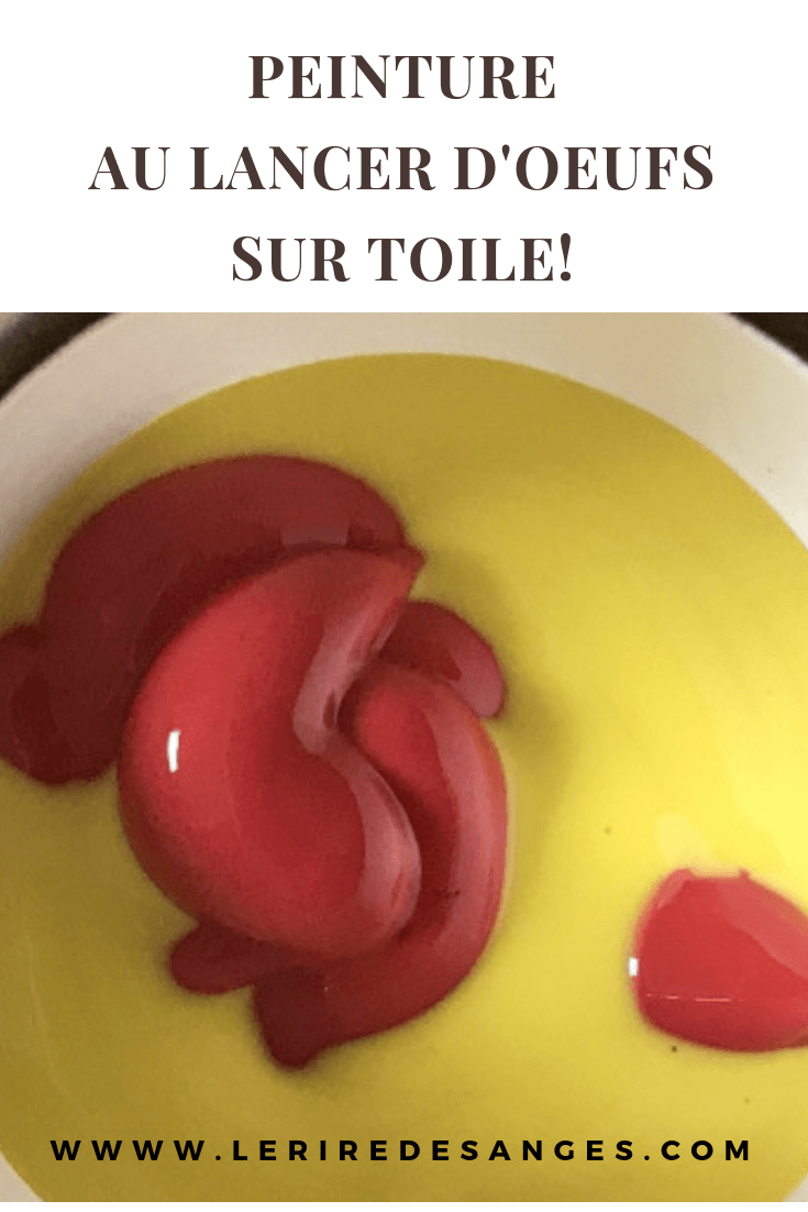 peinture lancer oeufs