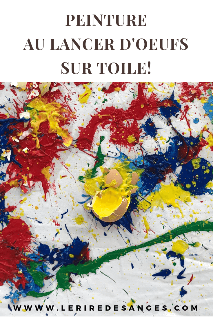 peinture lancer oeufs