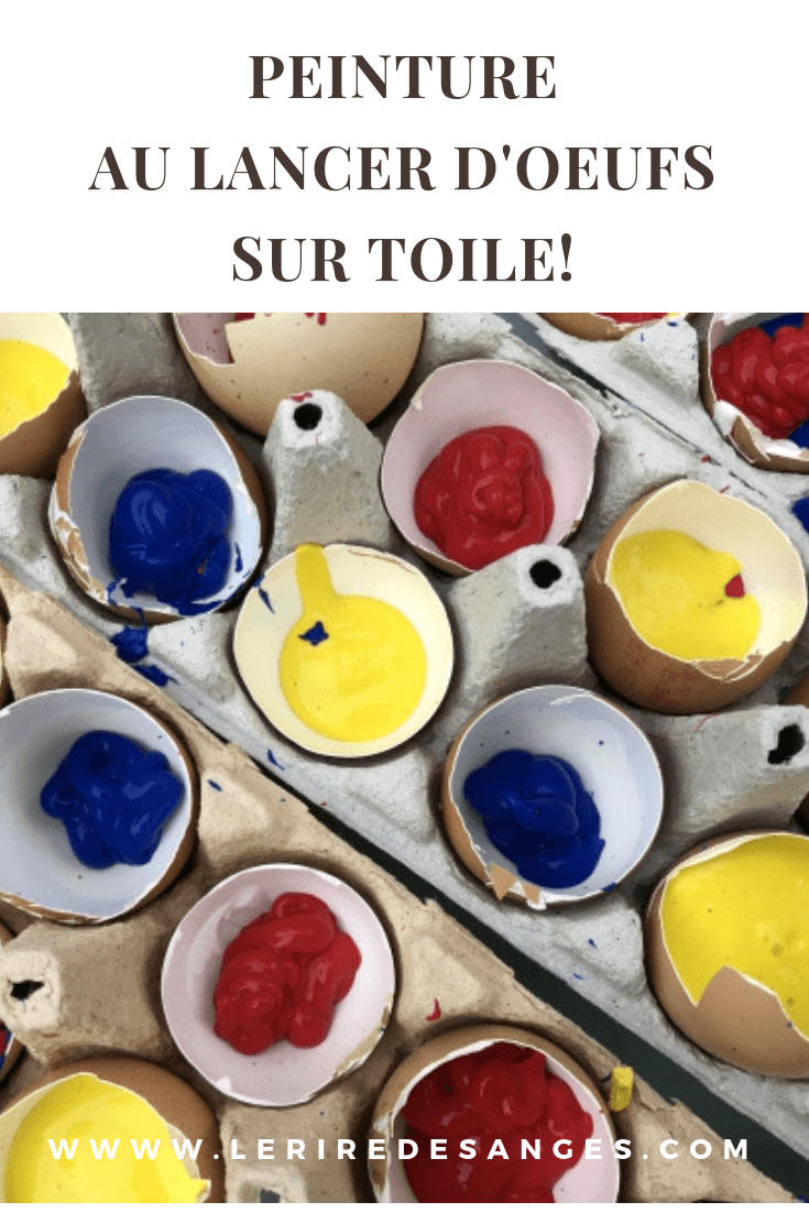 peinture lancer oeufs