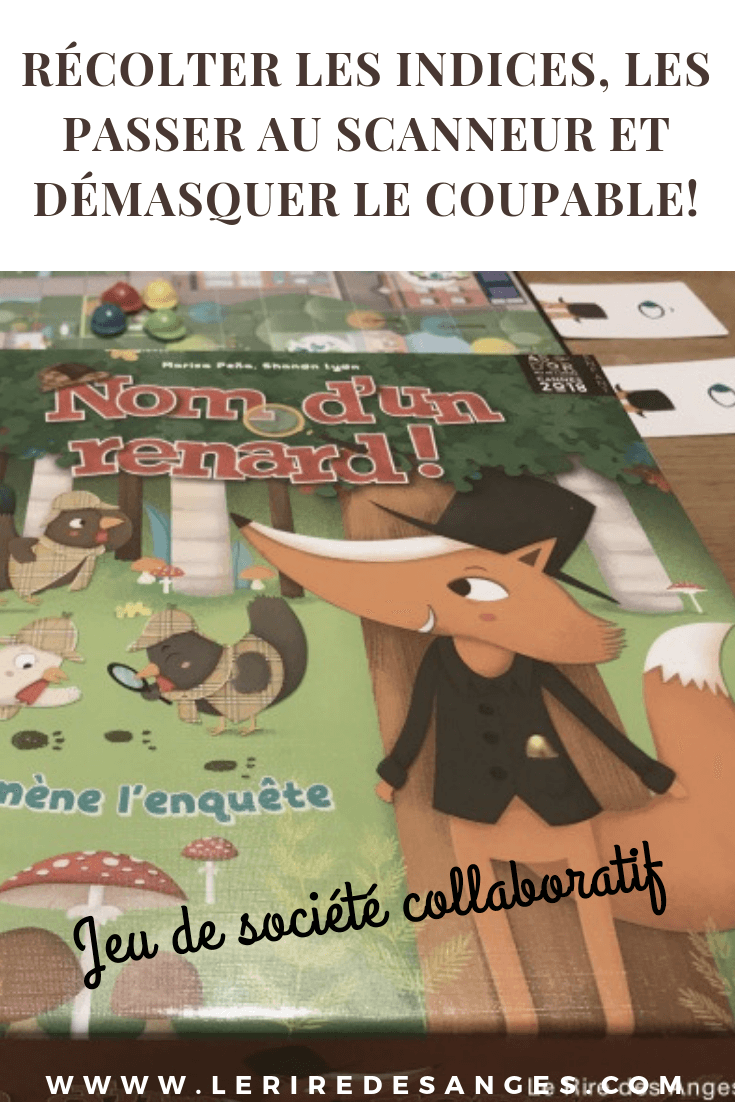 nom un renard jeu collaboratif